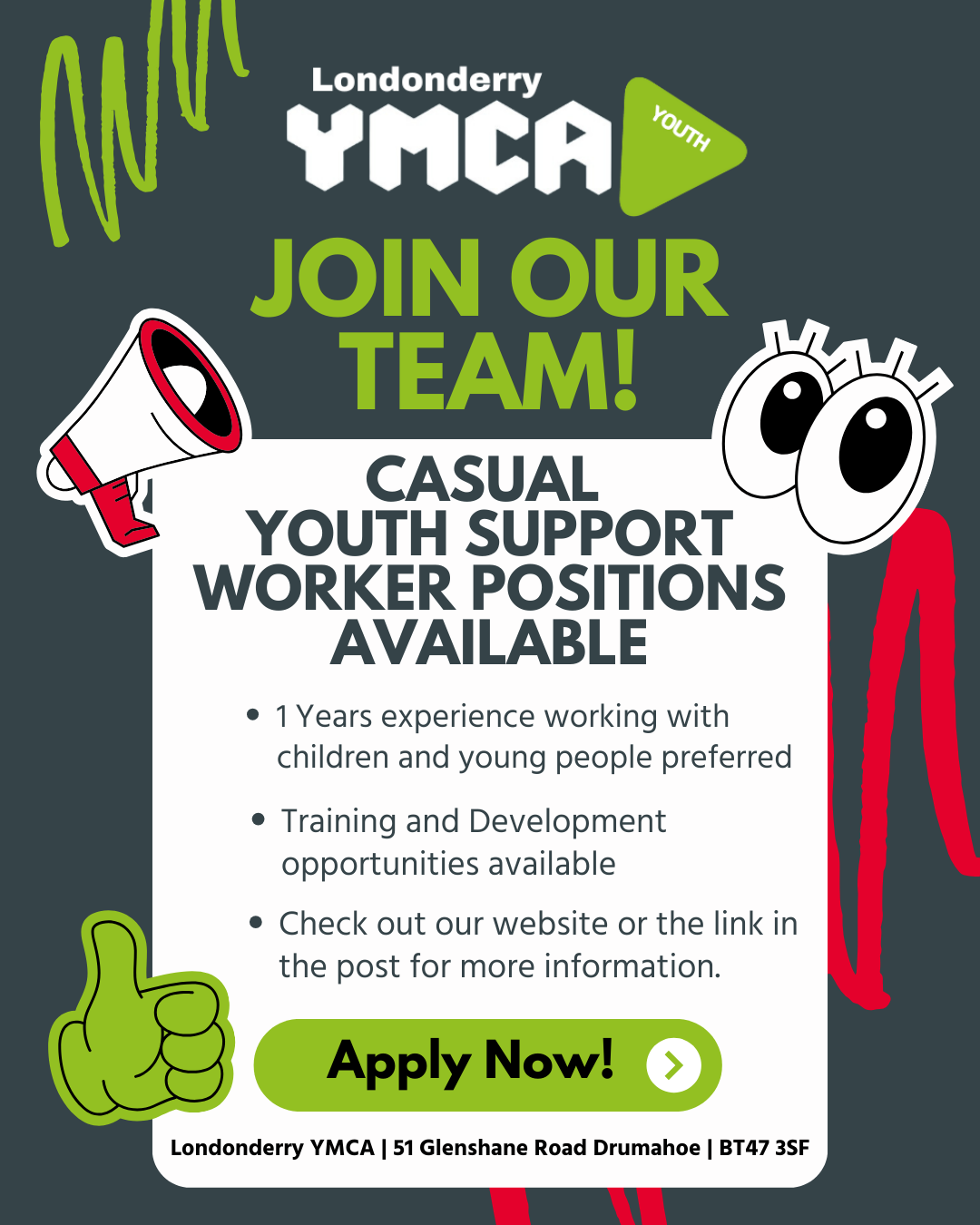 Casual Youth Support Workers