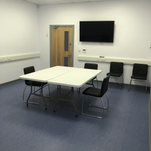 small meeting room in hub